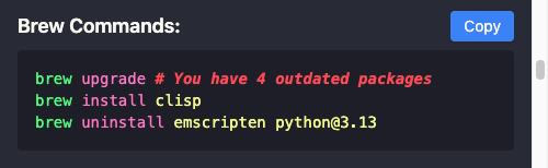 Brewiz Command Panel